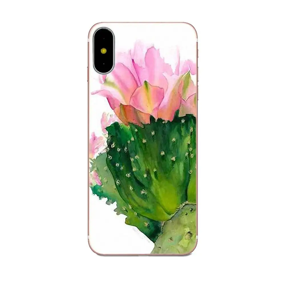 Роскошные растения кактус прекрасный Кактус Стиль дизайн для Galaxy Grand Alpha G850 Core2 Prime