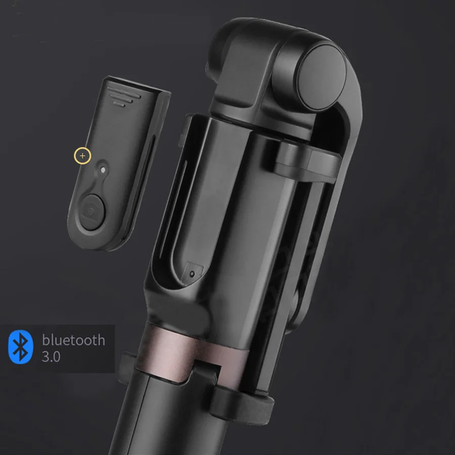 3 в 1 Мини Беспроводная Bluetooth селфи палка со штативом светодиодный заполняющий