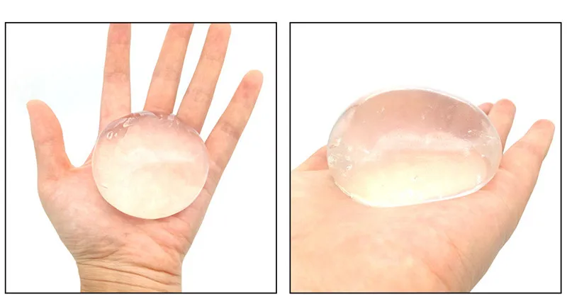Glass Clear Slime Fluffy Rebound Plasticine Supplies DIY Toys Light Soft Polymer Clay Lizun Modeling Mud Putty Antistress
