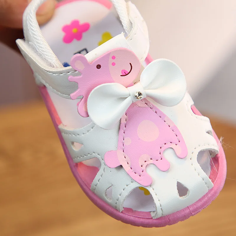 Детская обувь для девочек летняя дышащая с мягкой подошвой От 1 до 3 лет малышей