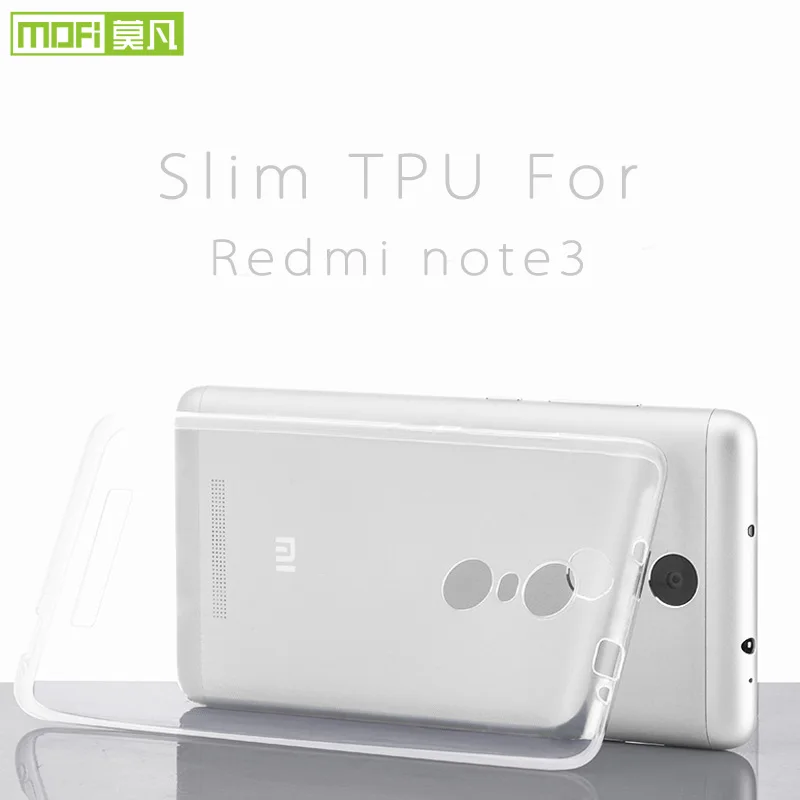 Xiaomi redmi note 3 pro Чехол ТПУ прозрачный оригинальный Тонкий силиконовый чехол для xiaomi