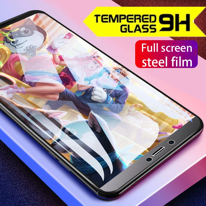 Tempered Glass 9H For Vivo Y51 Screen Protector Film Full Cover | Электроника