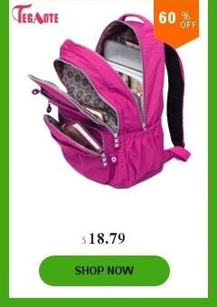 TEGAOTE, женский рюкзак для девочек-подростков, нейлоновые рюкзаки, Mochila Feminina, женский рюкзак для путешествий, школьный ранец, женская сумка