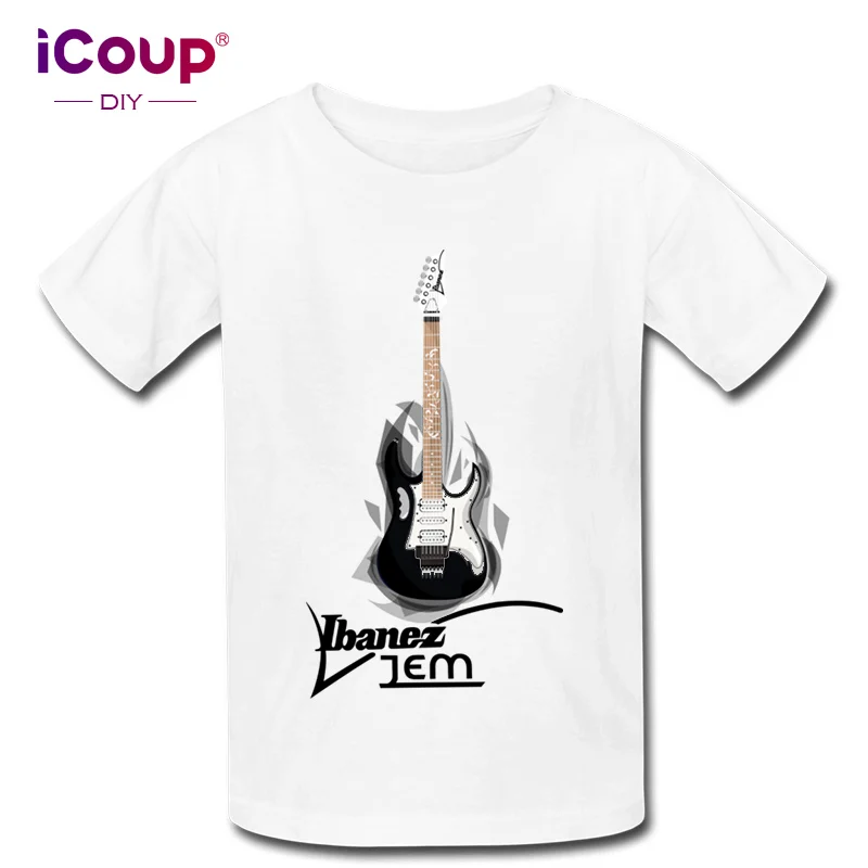 ICoup детский ibanez jem 100% хлопок короткий рукав|Мужские футболки| |