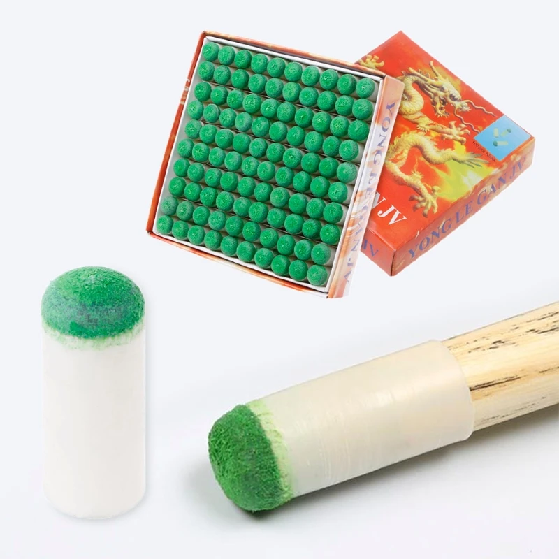 

Billiard Replacement Set of 100Pcs Pool Cue Tips 10mm Pool Billiard Cue Hot Sale