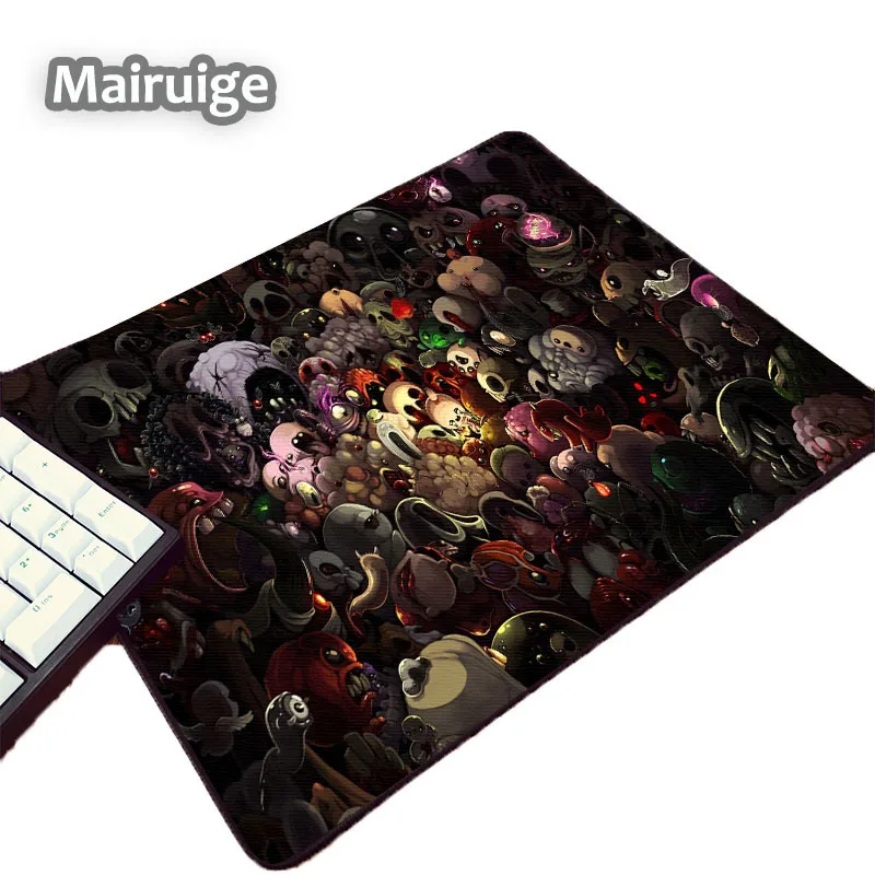 Mairuige, видеоигры, привязка Isaac, забавный популярный коврик для мыши, для игры, геймера, мини ПК, Настольный коврик для улучшения скорости мыши