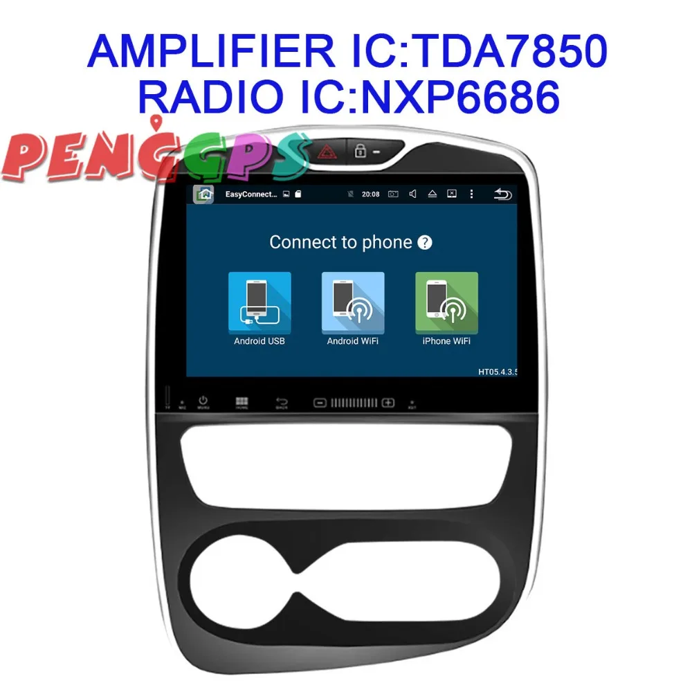 2din Android 8 0 7 1 автомобилей Радио dvd-плеер gps головного устройства для Renault Clio 2013 2014 2015