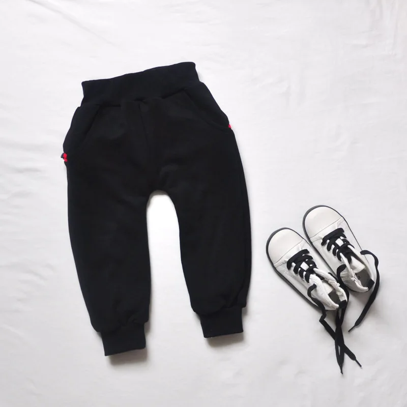 Для мальчиков и девочек акулы брюки детская одежда осенний детский хлопковый