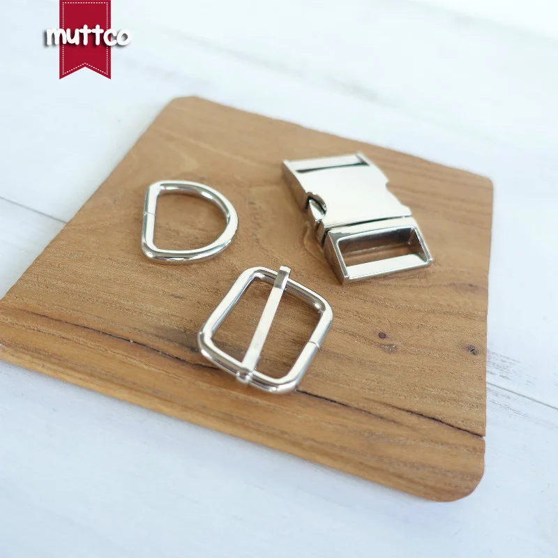 100sets/lot (metal buckle+adjust buckle+D ring)DIY Dog Collar silcery 2.5 emboitement zinc alloy buckle adjust Sewing qz-001 | Дом и сад