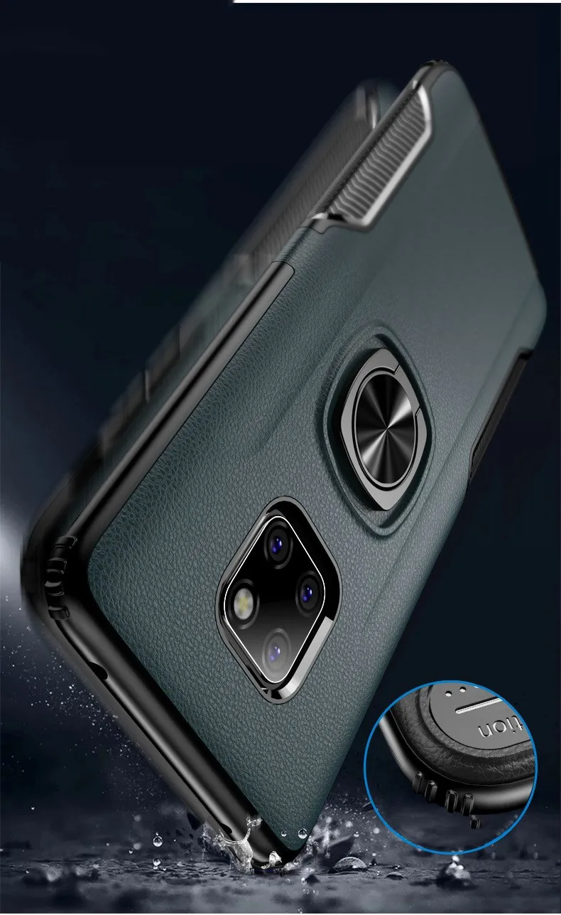Чехол для huawei Mat20pro кольцо на палец Mat20xlite Магнитная всасывающая поддержка p20pro