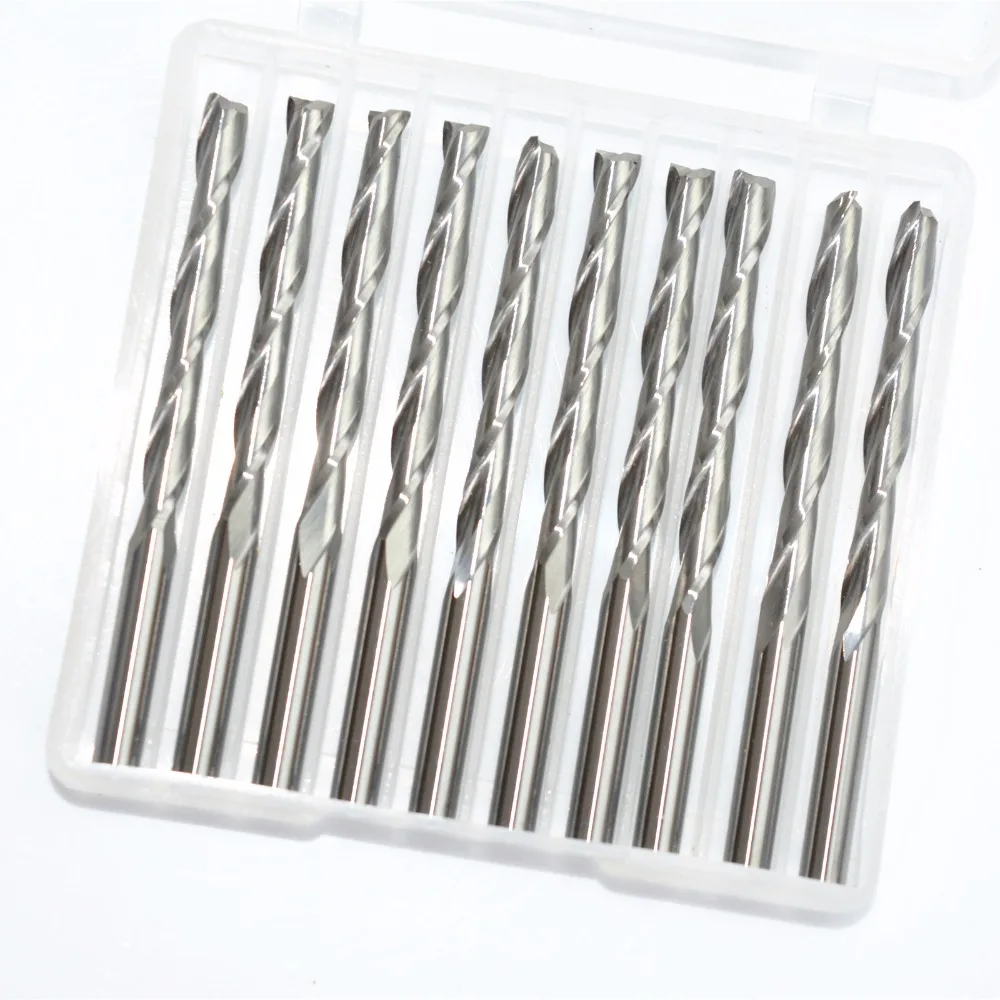 Фреза твердосплавная с 2 канавками 3 175 мм х 28 10 шт. |