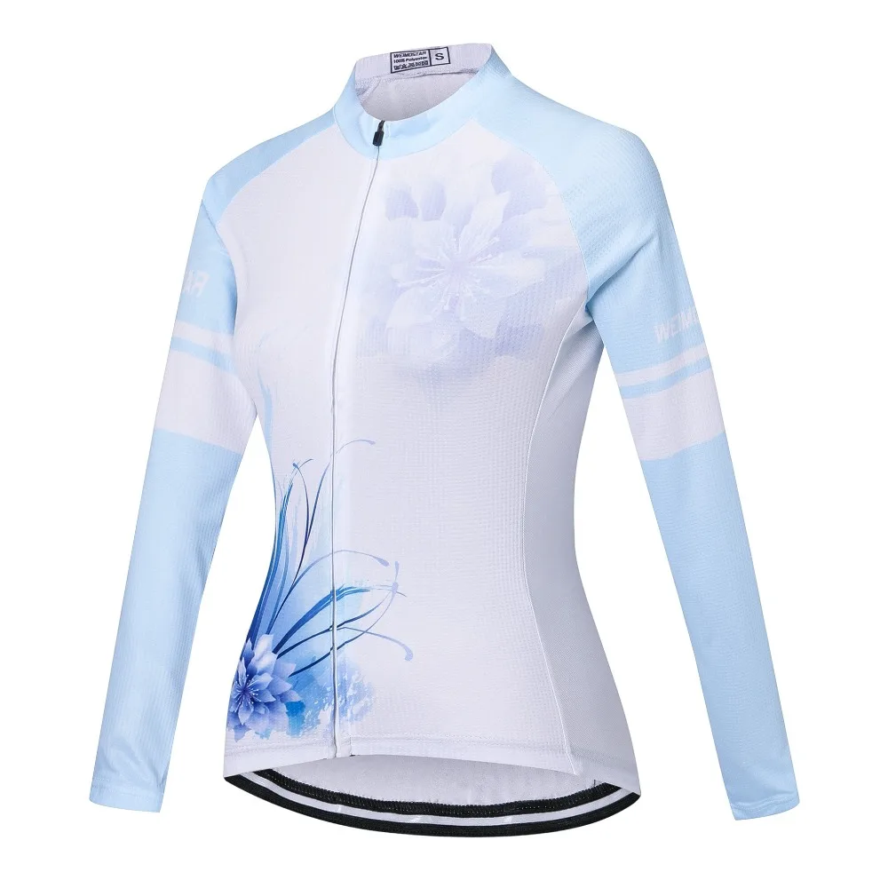 Женская веломайка с длинным рукавом командная одежда для горных велосипедов