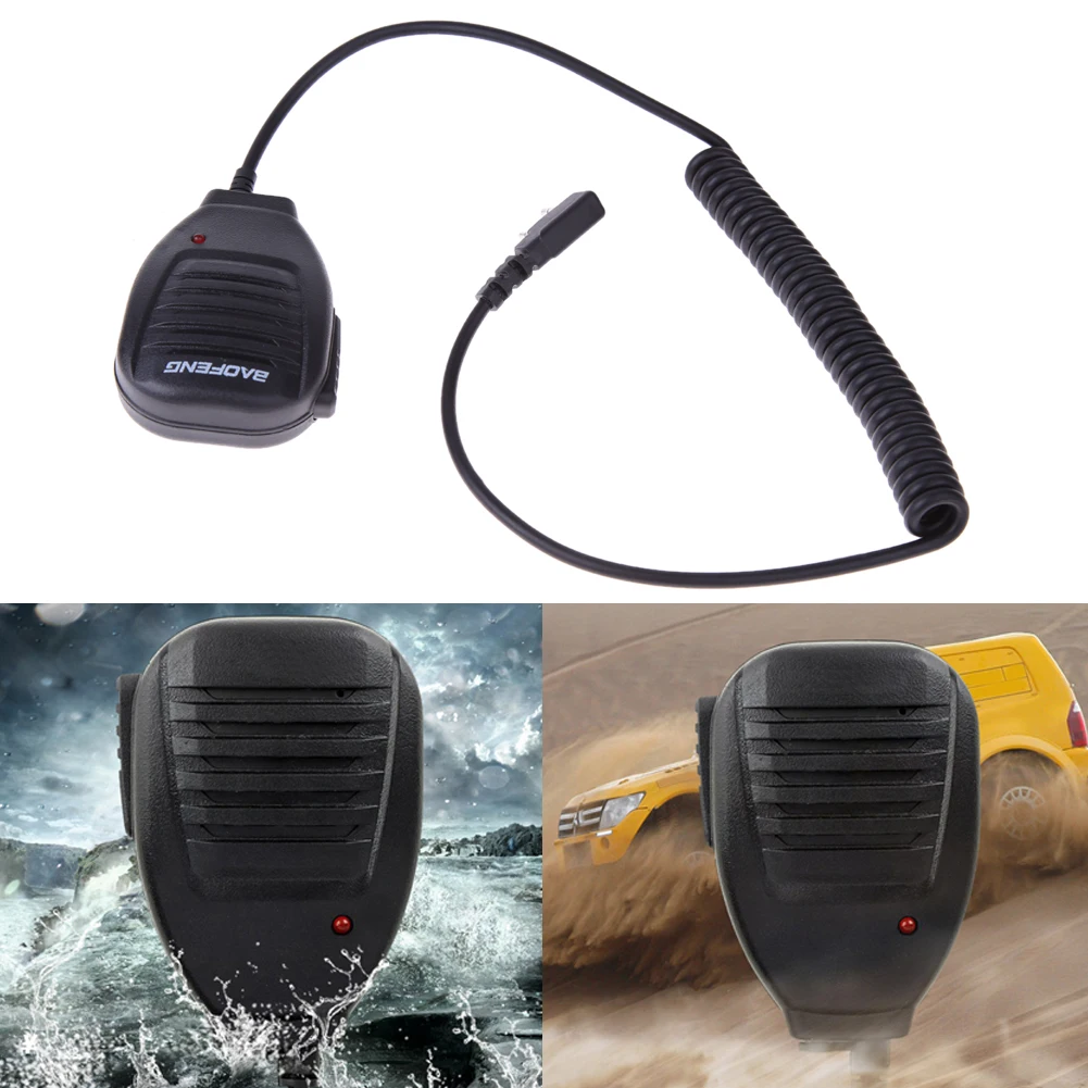 2 шт. PTT Динамик микрофон рации ручной микрофон Аксессуары WSX для Kenwood Baofeng BF-888S BF-UV5R Retevis RT5R H777 RT3