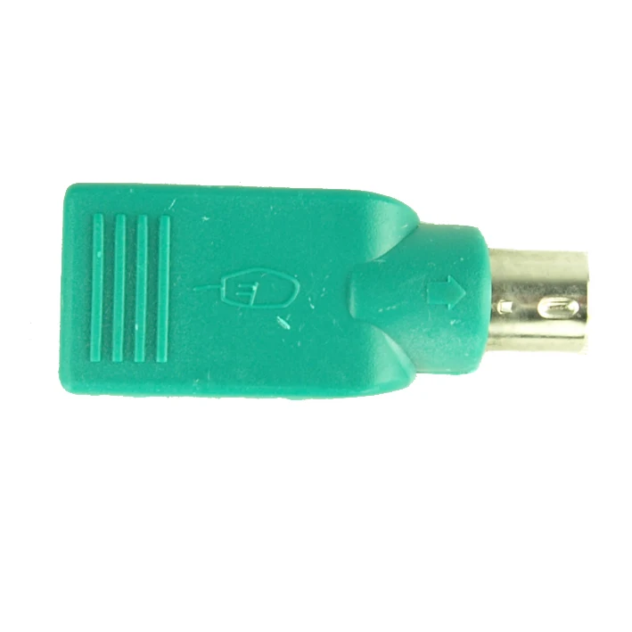 Бесплатная доставка 500 шт./лот USB Женский к PS/2 Мужской адаптер конвертер PS2 usb