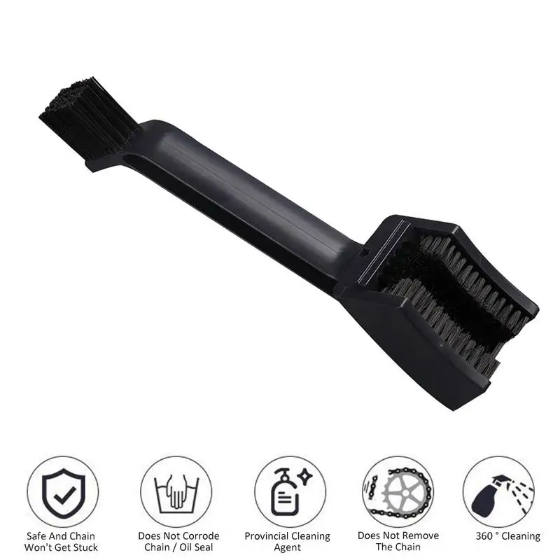 

High Quality Cycling Motorcycle Bicycle Chain Clean Bending Brush Gear Grunge Brush Cleaner Outdoor Cleaner Scrubber Tool