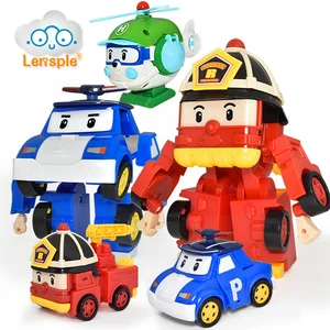 Лидер продаж, Корейская робот-трансформер Lensple, игрушки, фигурки, лучшие подарки на день рождения и Рождество для детей