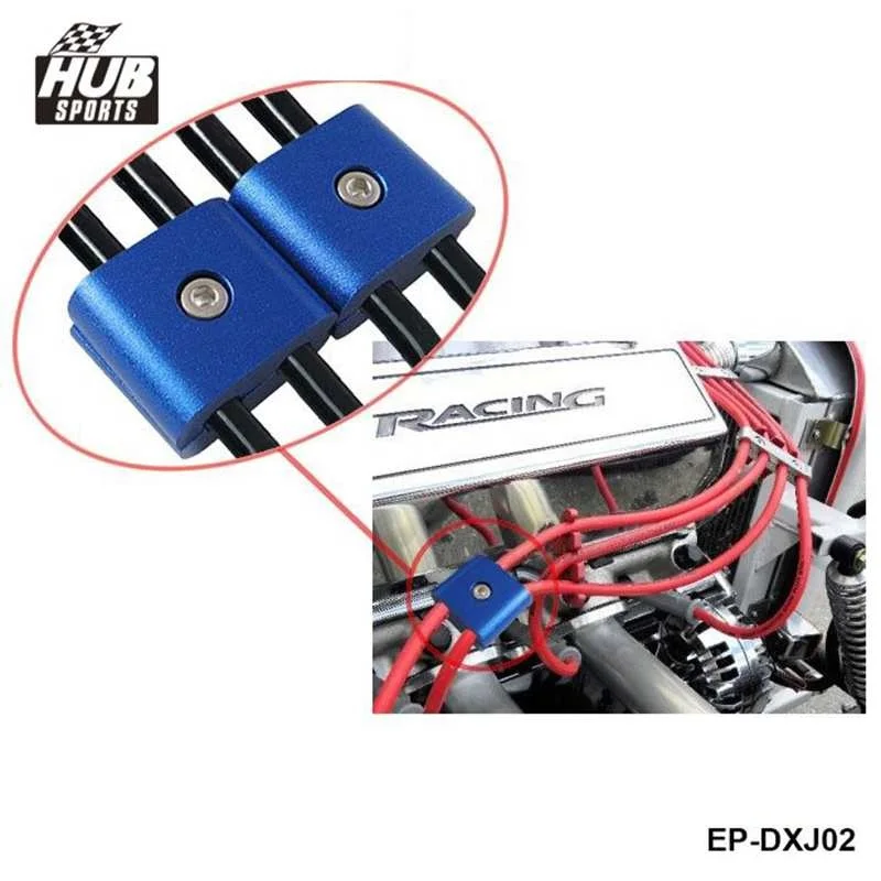 2 Свеча зажигания двигателя разделитель проводов для автомобилей мотоциклов