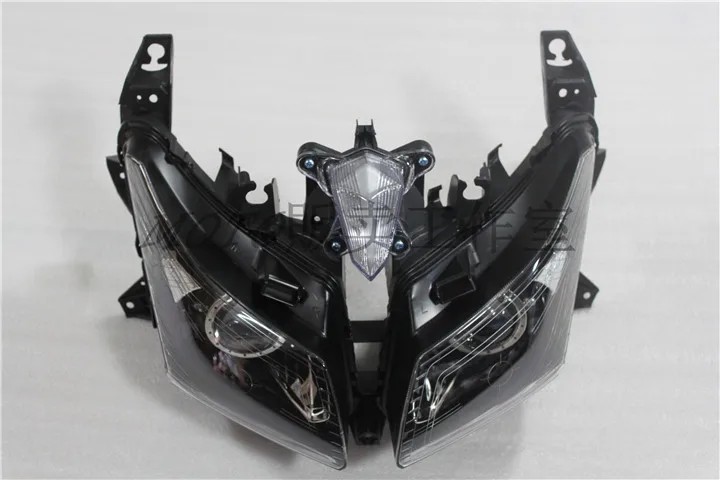 Горячая подходит для yamaha TMAX530 T-MAX530 tmax 530 tmax530 2012- фара в сборе капот фары новые впрыски пятна