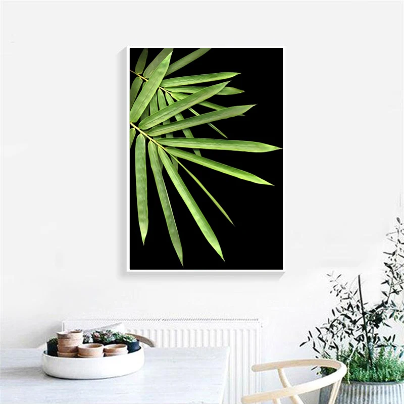Современная натюрморт плакаты и принты настенная живопись холст HD бамбуковые