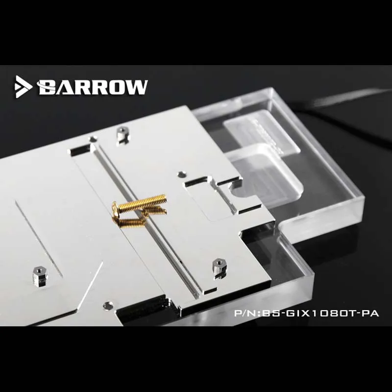 Водяной блок Barrow BS GIX1080T PA GPU для GIGABYTE AORUS GTX1080Ti Xtreme Edition 11G полностью закрывающий