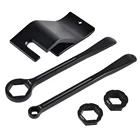 CNC инструмент для шин рычаг ложка ось гаечный ключ для Suzuki RM125 RM250 RMZ250 RMZ450 DRZ400 Kawasaki KX KLX 125 250 KX250F KX450F