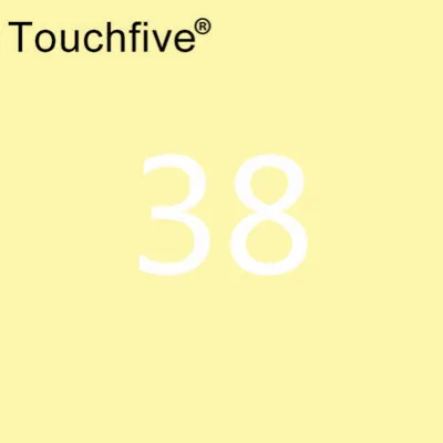 38 TOUCHFIVE опционально цвет соответствия искусство маркеры Кисть ручка эскиз на спиртовой основе маркеры двойная головка манга ручки для рисования товары для рукоделия - Цвет: 38
