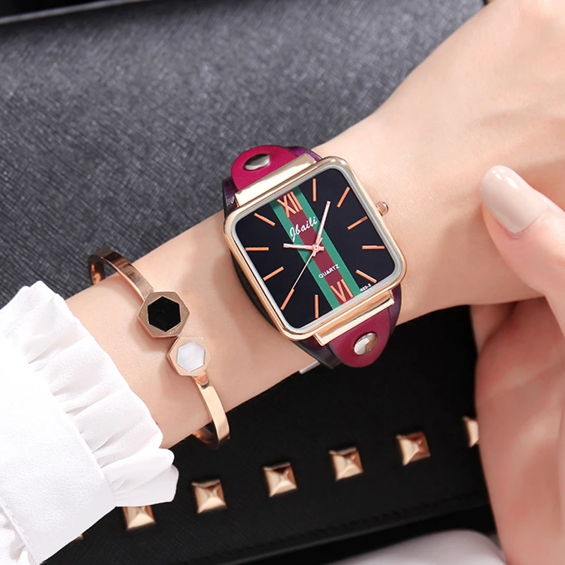 JBAILI брендовые роскошные женские часы браслет модные наручные кварцевые