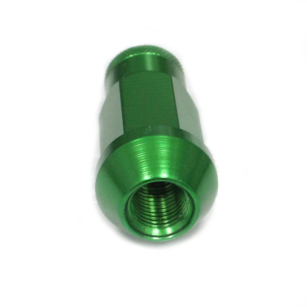 Лучей Алюминий гайка для гонок гоночный колесо волочения nissan subaru suzuki M12 * P1.25 L:50 мм