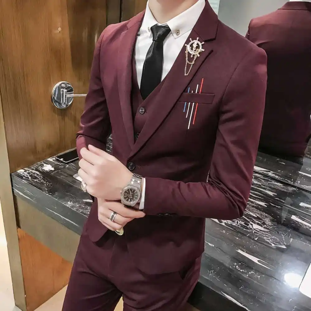 New Fashion Hot Sale Brand 2017 autumn men casual high quality solid weeding outwear mael slim london style fit easy care blazer | Мужская