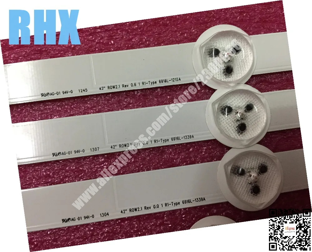 Для LG 42 дюйма Подсветка LC420DUE 6637L-0025A PPW-HL42EC 6916L-1215A 1216A 1214A 1217A 1339A 1338A 1340A 1 комплект = 10 шт R1+ L1 824 мм