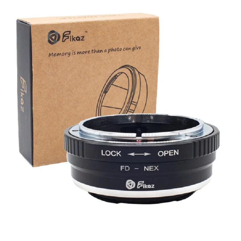 Fikaz FD-NEX металлическое кольцо-адаптер для объектива Canon FD для sony NEX E-mount NEX NEX3 NEX5 NEX5N NEX7 корпус камеры