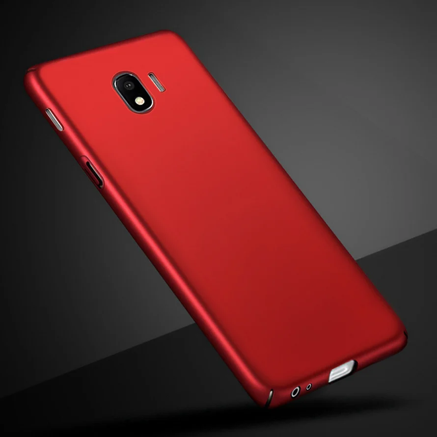 Роскошный модный чехол для Samsung Galaxy J4 2018 J400 J400F Жесткий Чехол из поликарбоната