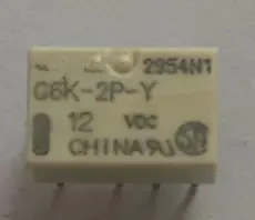 G6K-2P-Y-12V G6K-2P-Y-DC12V G6K-2P-Y 12VDC 10 шт.