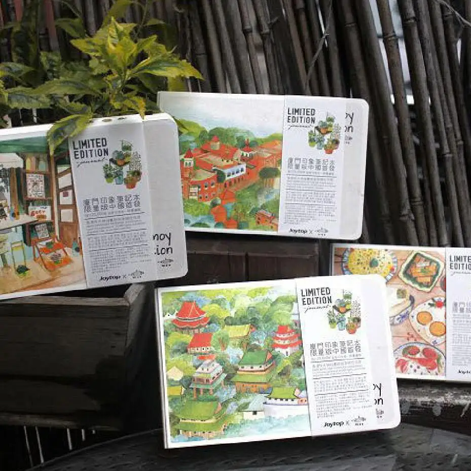 Пекин дали Юньнань Тибет Чэнду креативный блокнот Sketchbook ретро ручная роспись креативный блокнот Bloc de dibujo