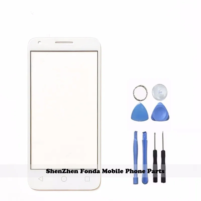 Новый черный/белый для Alcatel One Touch 5019 5019A 5019X 5019D Pixi 3 4 5 переднее внешнее стекло