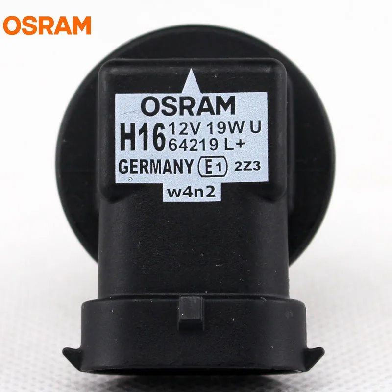 OSRAM H16 12V 19W 3200K 64219 оригинальные запчасти для противотуманных фар, автомобильный галогенный светильник для Toyota Lexus 64219L 1X