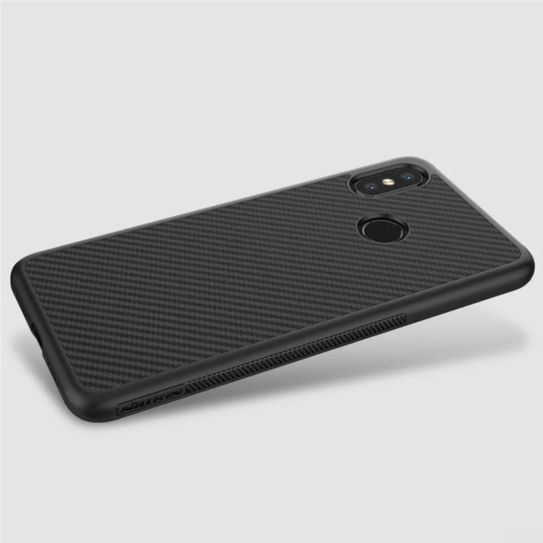 Чехол из синтетического волокна Nillkin для Xiaomi Mi 8, Роскошный чехол для телефона, задняя крышка для Xiaomi Mi 8