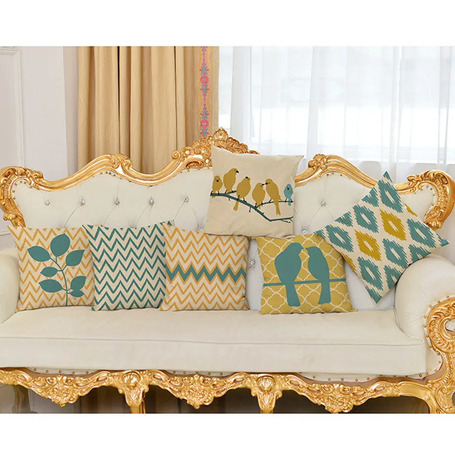 Декоративная подушка в европейском стиле 45 х45 см|pillow pets stuffed animals|sofa officesofa pillow |