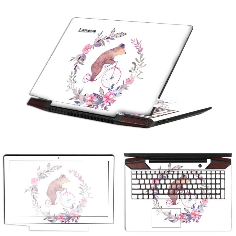 

Cute girl laptop decorative sticker Waterproof dustproof scratch proof computer stickers for macbook HP Lenovo Dell laptop decal