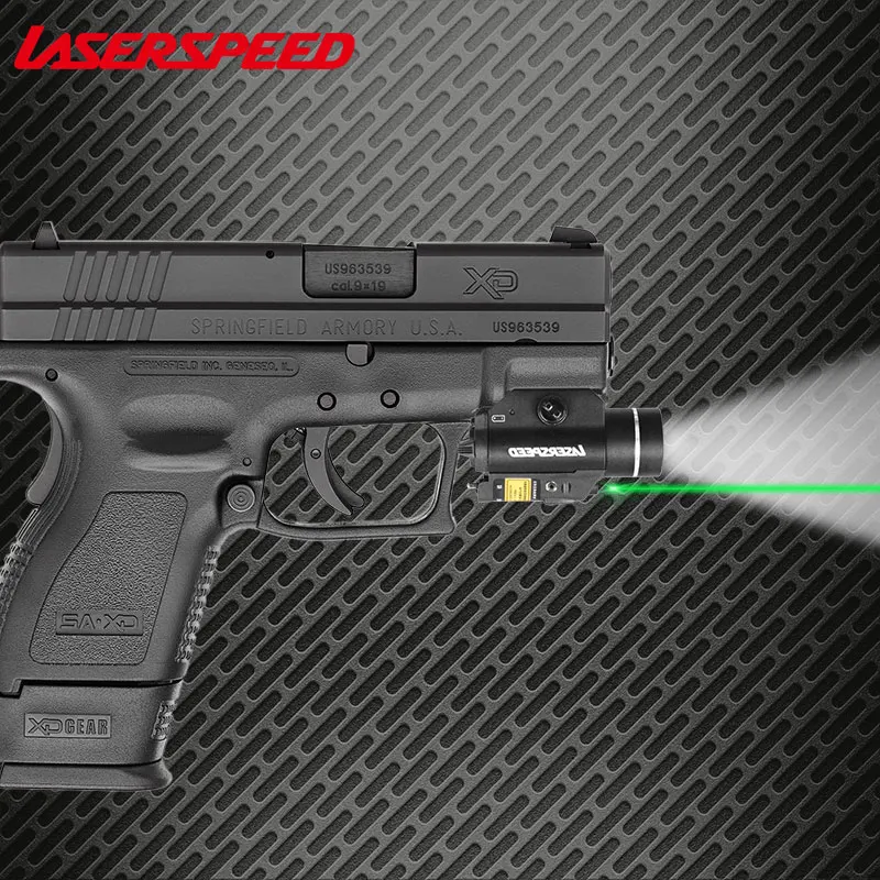 Лазерный прицел Laserspeed светильник для оружия с зеленым/красным/инфракрасным