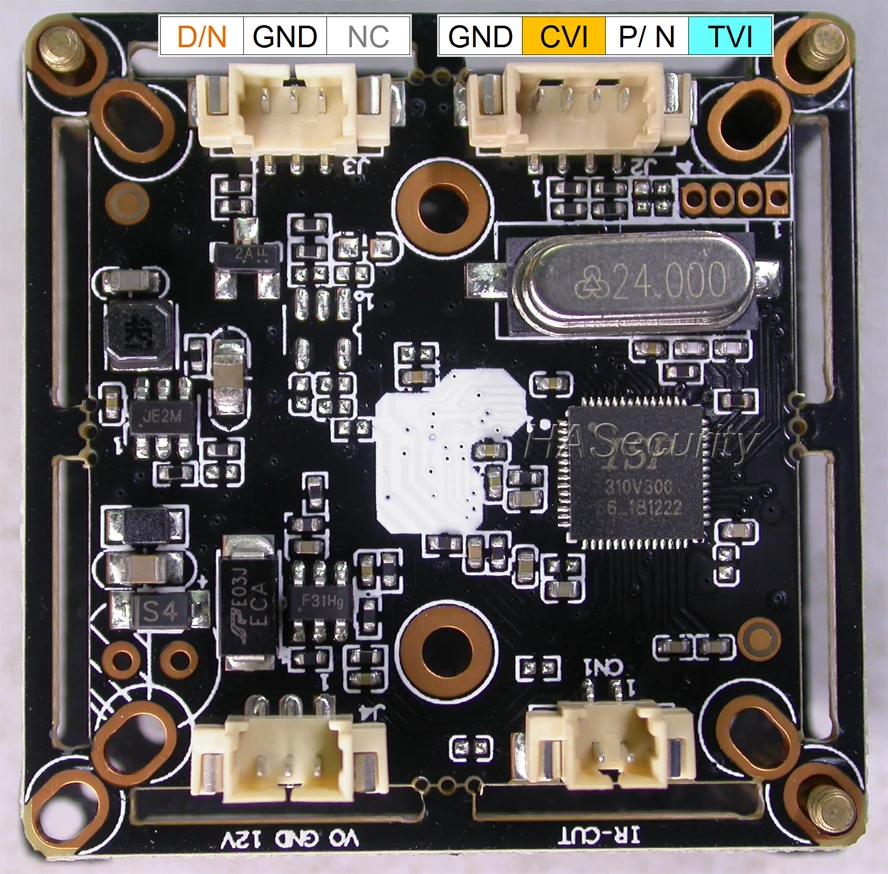 Камера видеонаблюдения модуль платы PCB + кабель 5 контактов IRC объектив 1/4 &quotSP140A CMOS