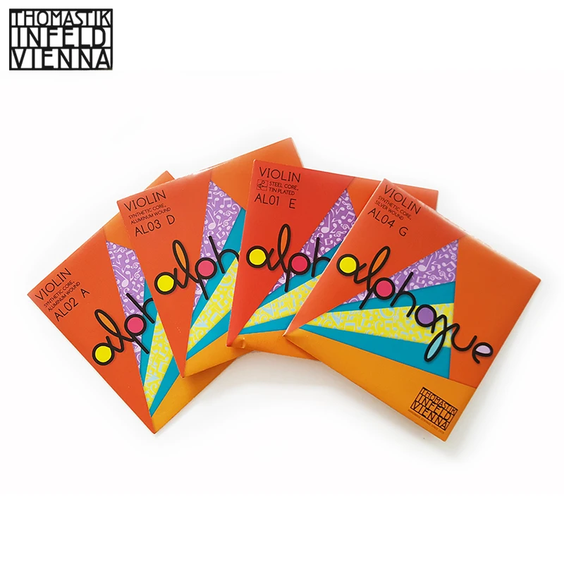 Thomastik-Infeld Alphayue Series AL100 Violin String Set 4/4 Size Use | Спорт и развлечения