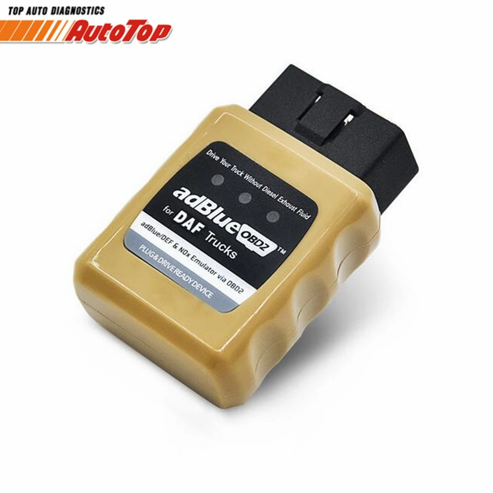 Для DAF эмулятор OBD2 AdblueOBD2 Nox Сенсор поврежденных SCR Системы через Adblue для
