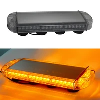 hehemm 48w led strobe warning light magnetic mounted car roof flash lamp for automobile truck jeep 12v 24v