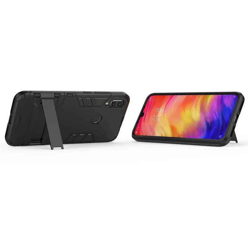 Армированный противоударный чехол для Xiaomi Redmi 5 Plus 3D Shield PC + силиконовый телефона 6A