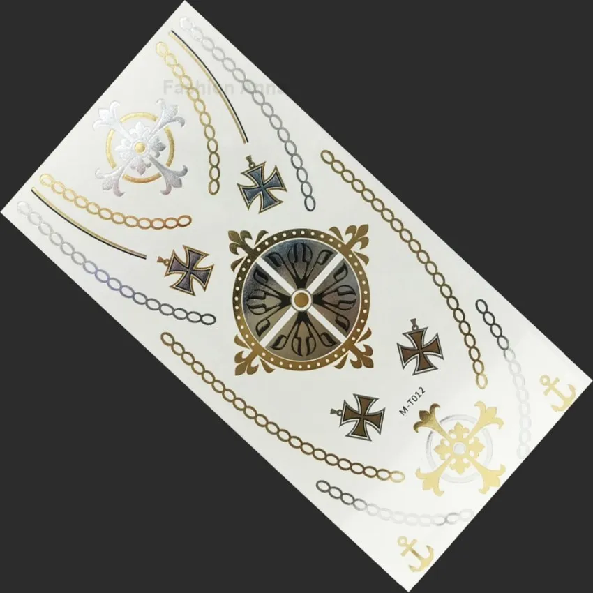 Одна штука тело краска макияж золото татуировка вспышка тату временная металлическая татуировка бронзатор макияж для лица.