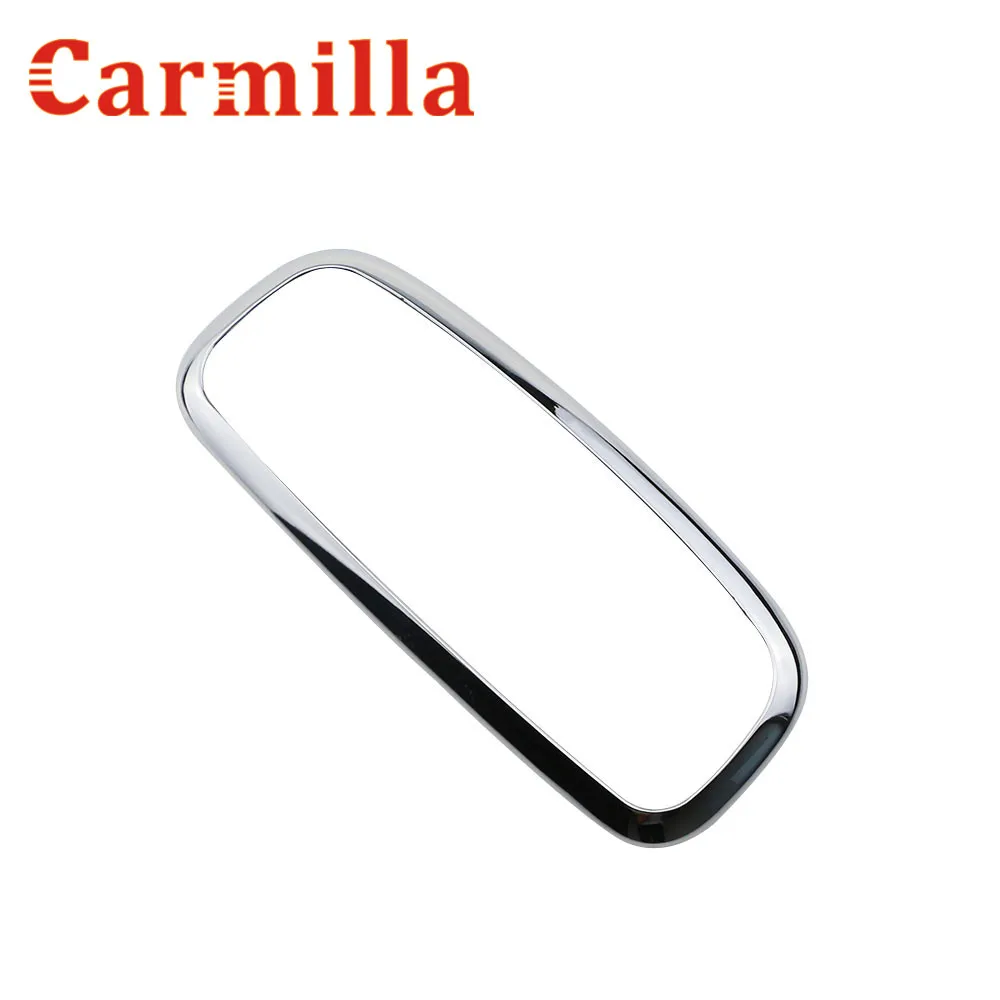 

Carmilla ABS Chrome Car Internal Reading Light Frame Sticker for Ford Fiesta MK7 for Ecosport 2013 2014 2015 Accessores