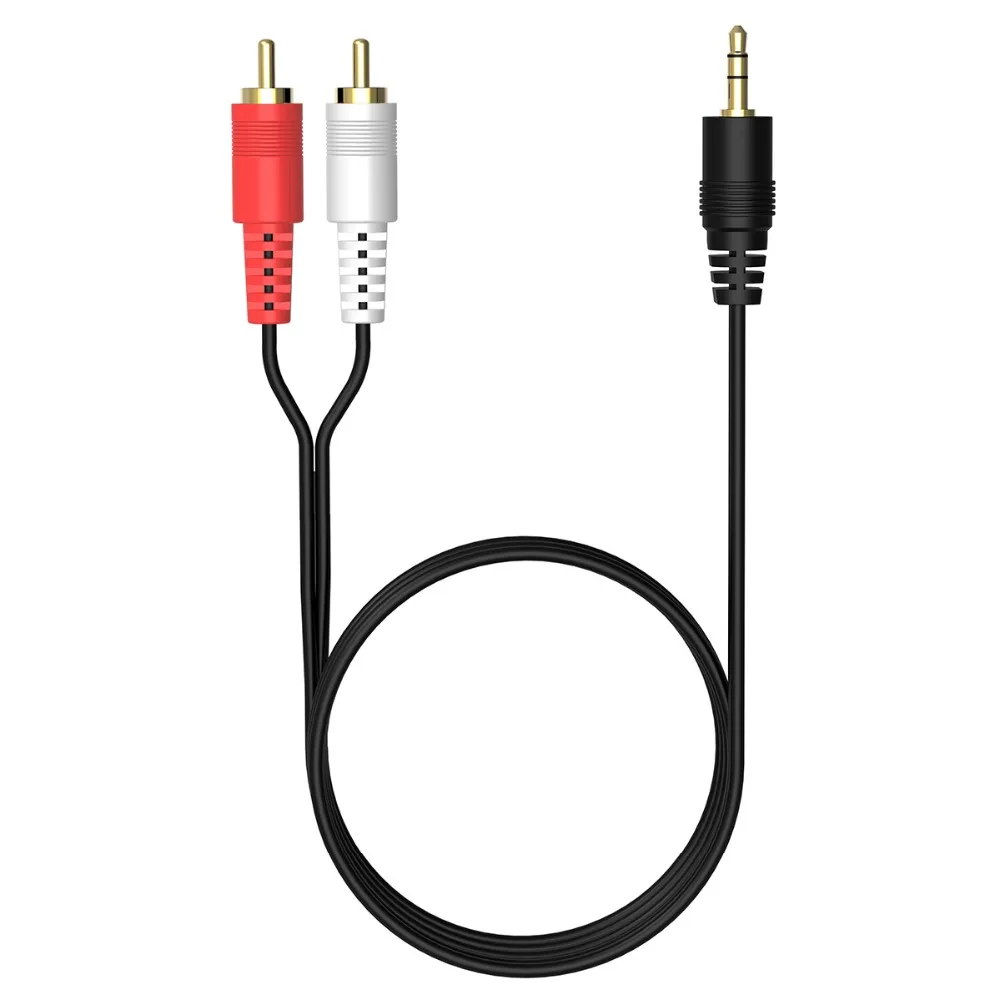 Беспроводной аудиоадаптер CHELINK Bluetooth 5 0 для кабеля RCA 3 аудиокабель 2RCA мм Кабель AUX