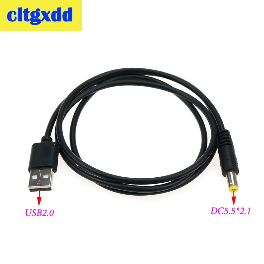 Cltgxdd USB штекер для 5 5*2 1 3 5*1 35 4 0*1 мм DC баррель Джек Кабель питания AC разъем передачи