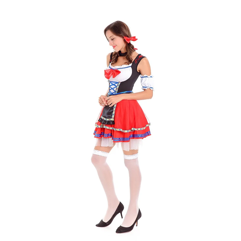 Октоберфест Германия Пивной карнавал фестиваль октября Dirndl юбка платье без